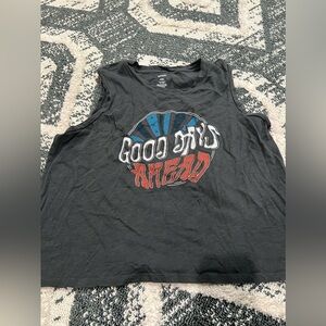 Sleeveless t shirt dark grey size xxl